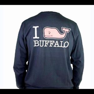I Whale Buffalo Essential Long Sleeve Tee